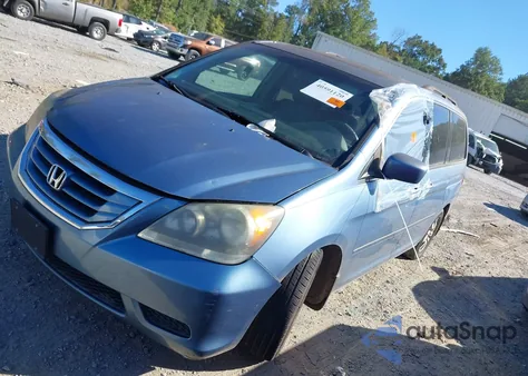 2010 Honda Odyssey Ex-L from USA, damaged, VIN 5FNRL3H75AB046394